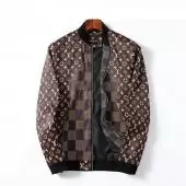jacket longue louis vuitton original monogram grid zipper